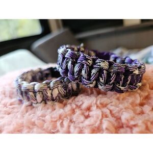 Paracord‎ Bracelets 550 Cord Purple Bundle